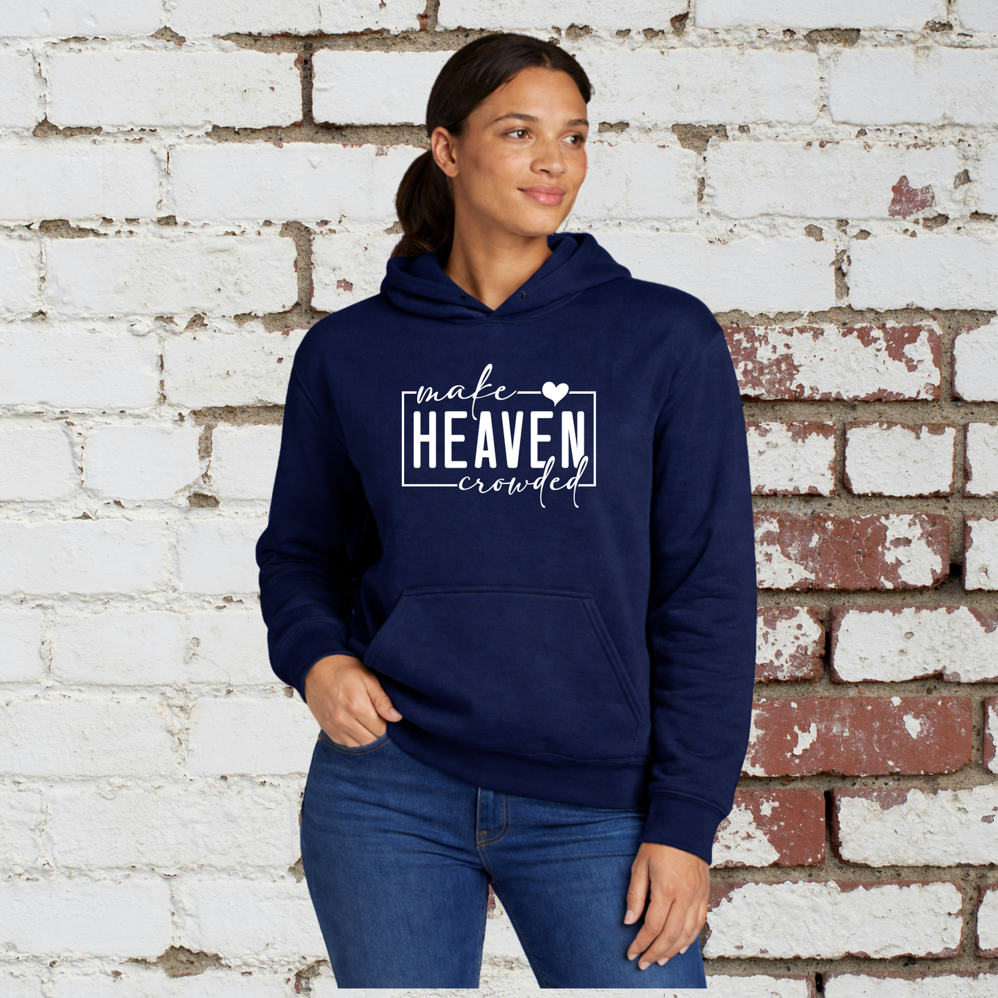 Heaven Crowded Unisex Hoodie