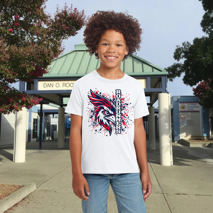 Roadrunners Color Splash Youth Tee
