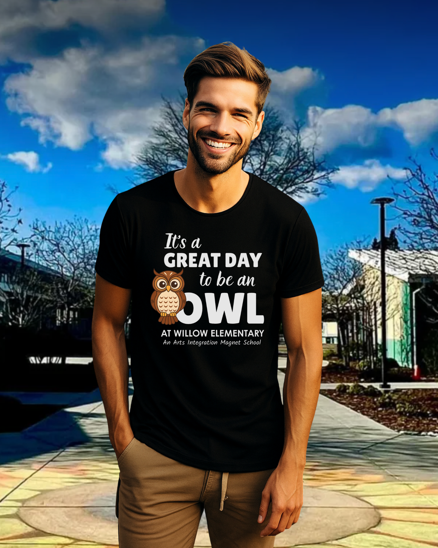Its A Great Day To Be An Owl Tee