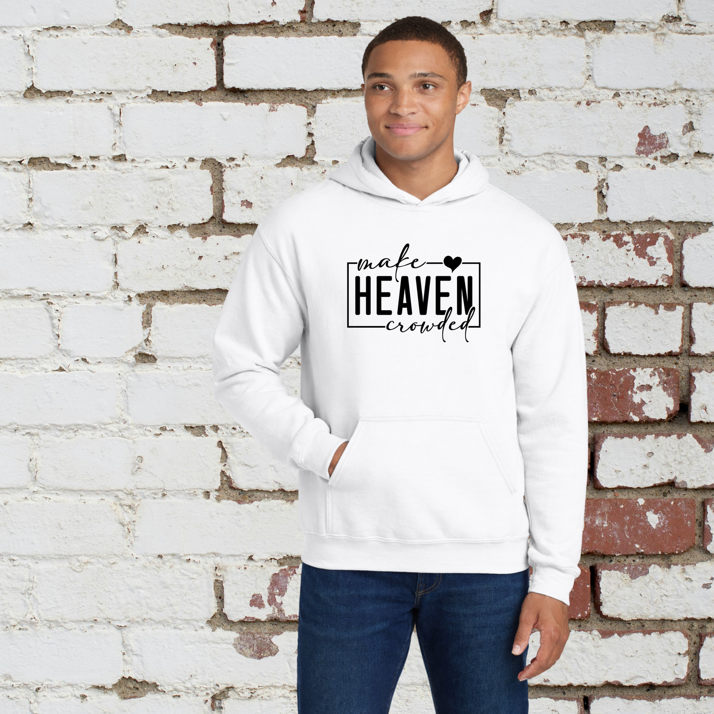 Heaven Crowded Unisex Hoodie