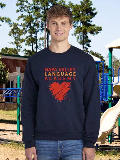 NVLA ❤️ Adult Crewneck Sweatshirt