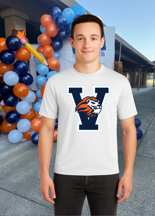 Unisex V Lion Head Tee