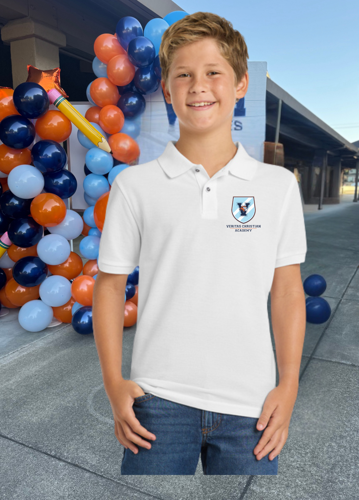 Youth VCA Shield Polo