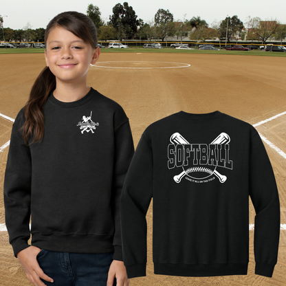 Leave It All On The Field 2026 Youth Crewneck Pullover