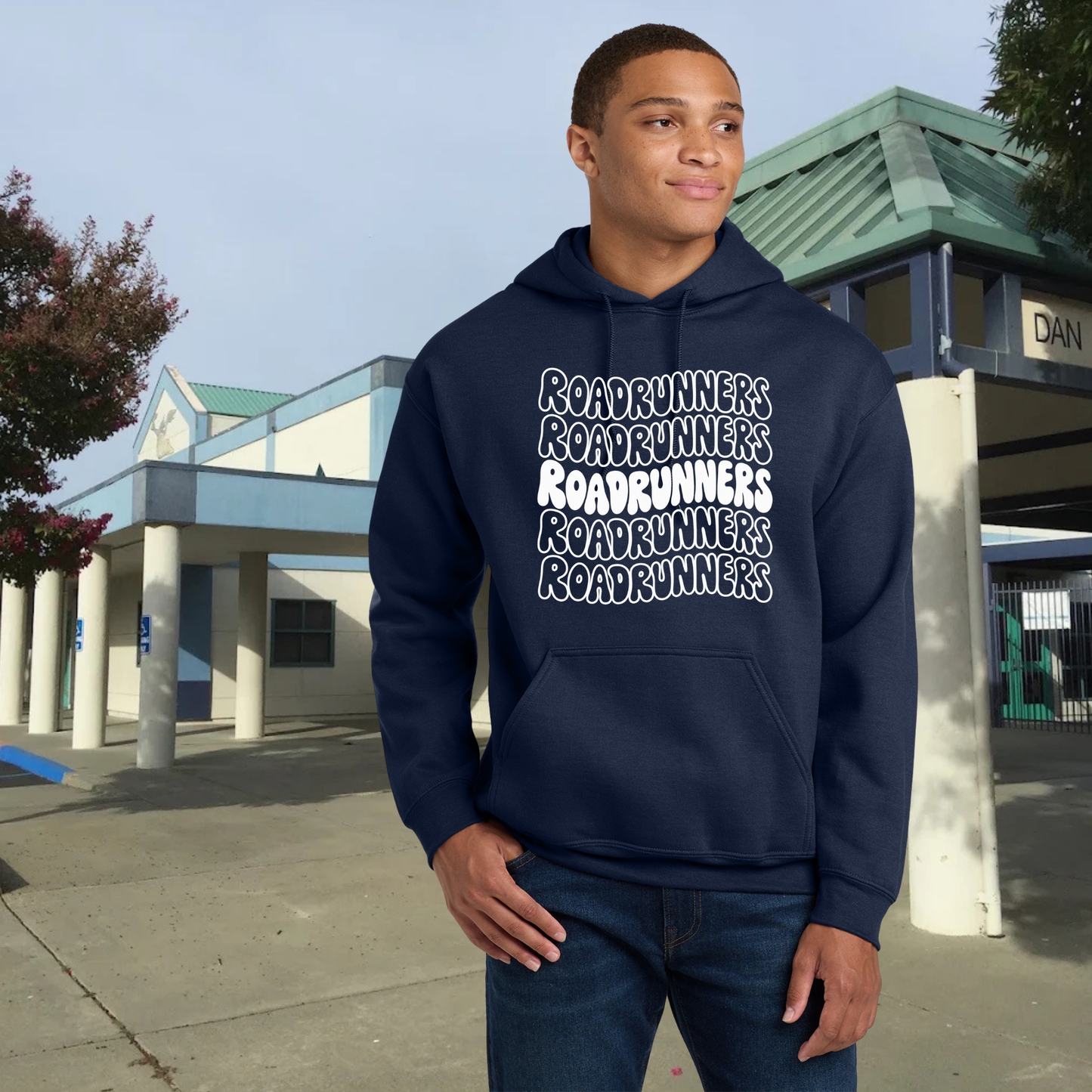Roadrunner  Wave Unisex Adult Hoodie