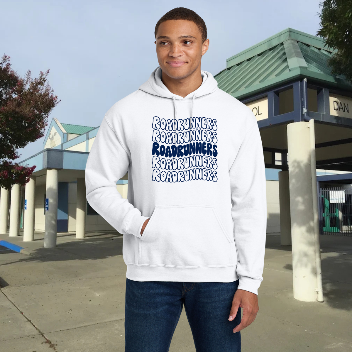Roadrunner  Wave Unisex Adult Hoodie