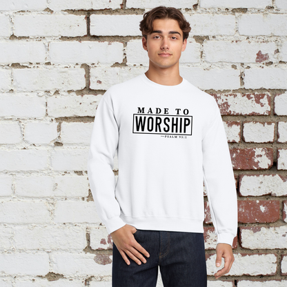 Worship Unisex Crewneck Pullover