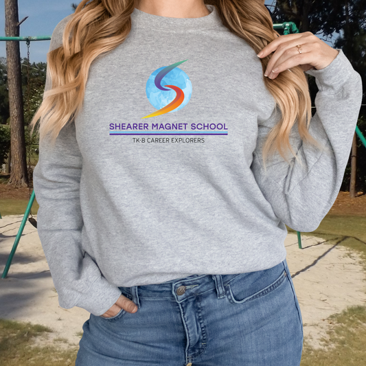 Shearer Magnet School Adult Crewneck Pullover