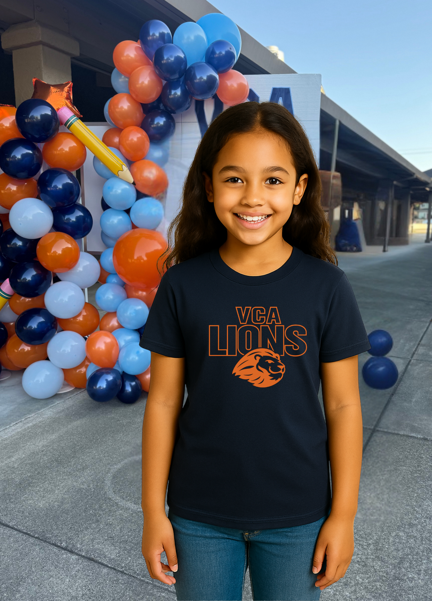 Youth VCA Lions Head Tee