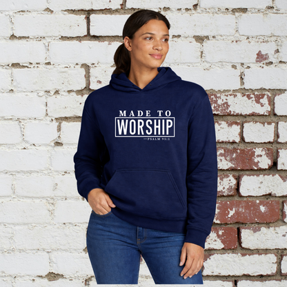 Worship Unisex Hoodie