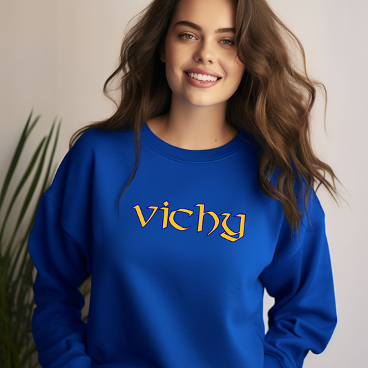 Adult Vichy Crewneck Sweatshirt