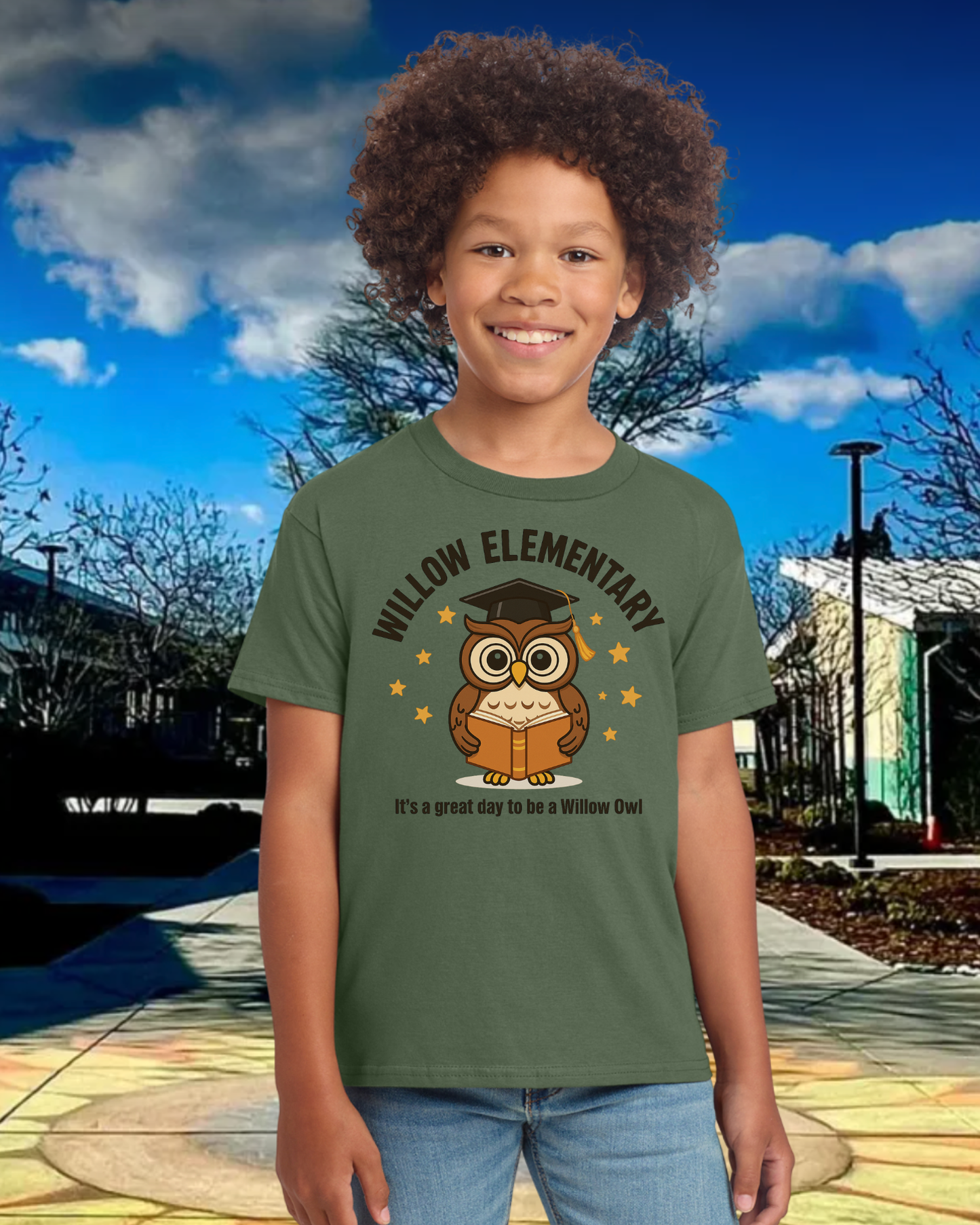 It's A Great Day To Be An Owl Youth Tee