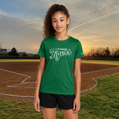 Ohana Tigers Script Nike Youth rLegend Tee
