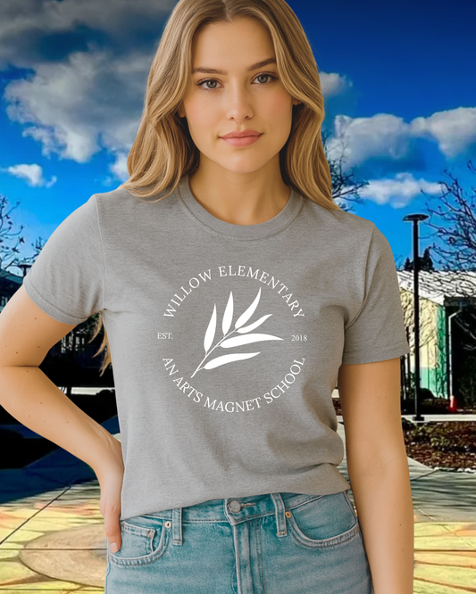 Willow Arts Magnet Est. 2018 Ladies Tee