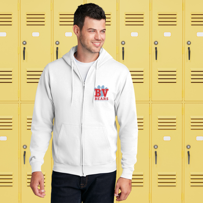 Adult BV School Zip Up Hoodie