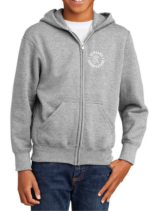 Alta Heights 75th Anniversary Youth Zip Up Hoodie