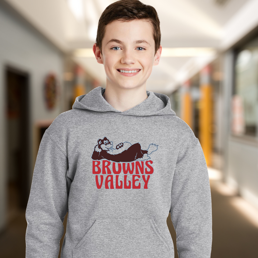 Youth Throwback Bear Hoodie