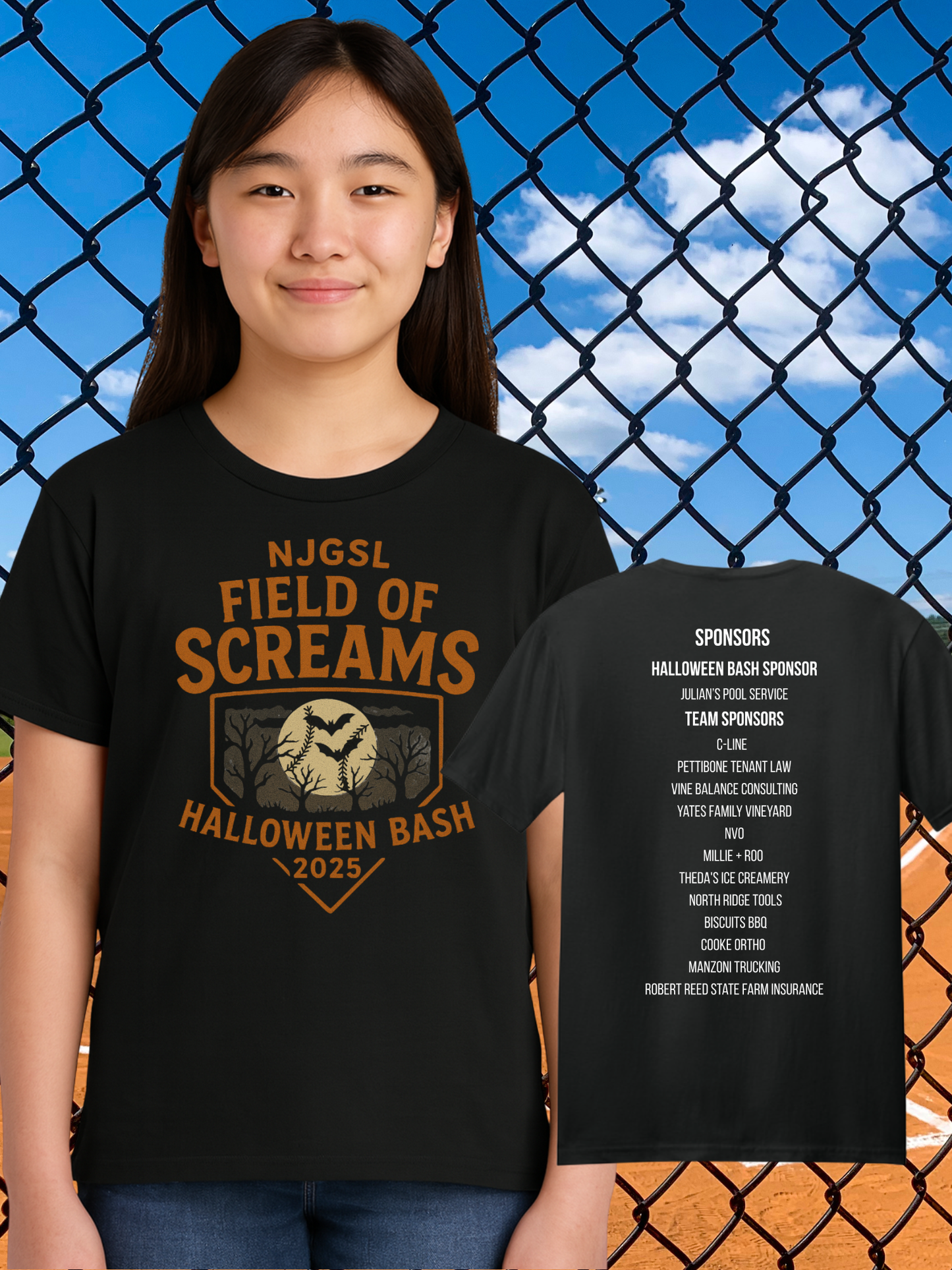 NJGSL 2025 Halloween Bash Tee
