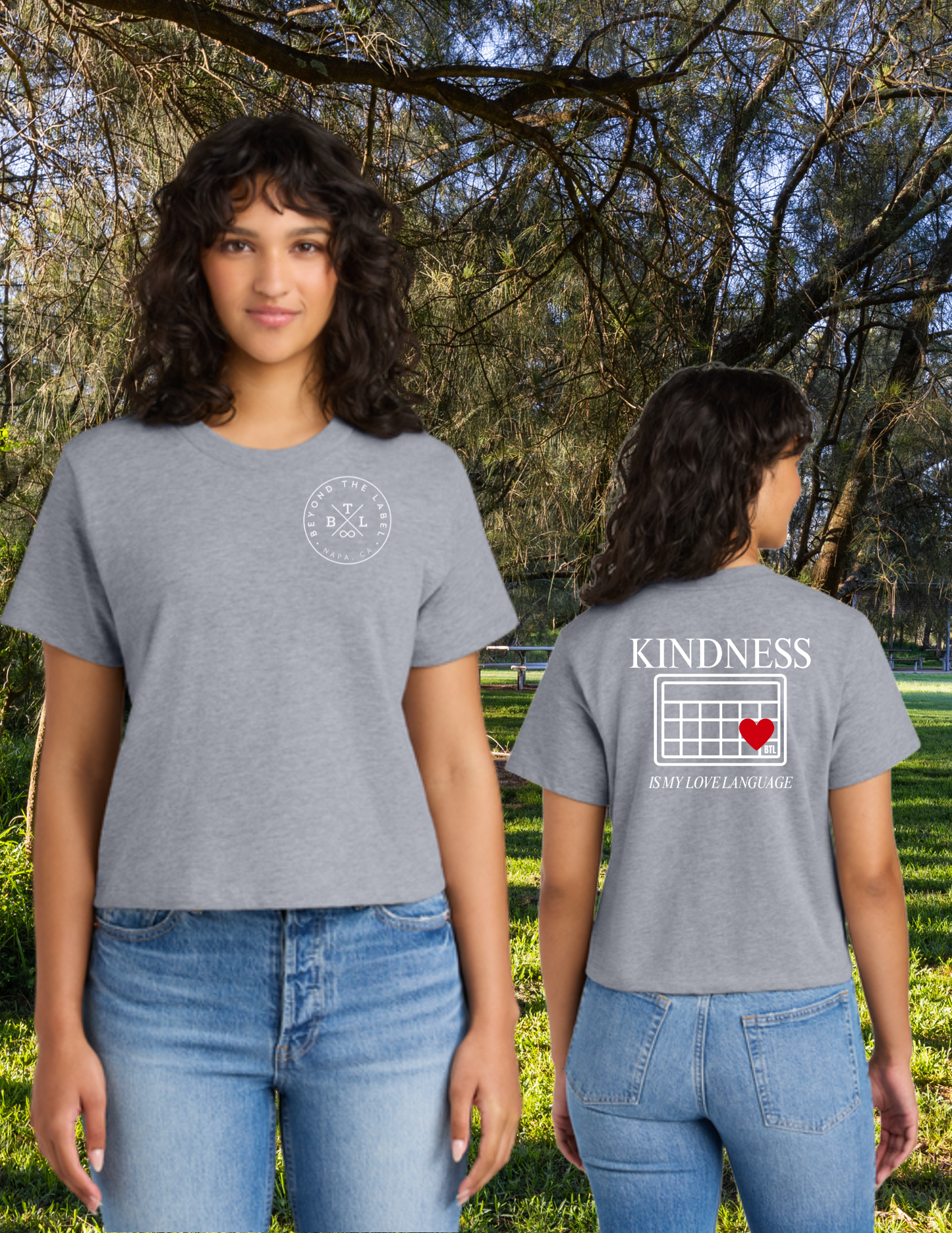 Kindness Love Language Women's Boxy Tee