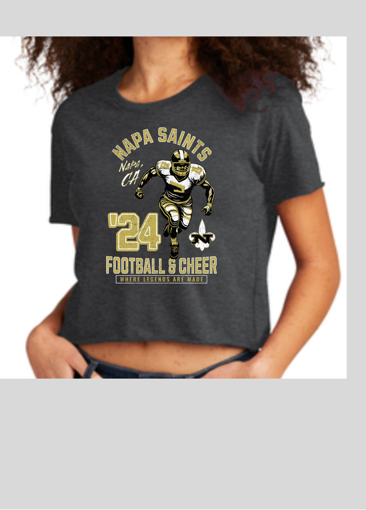 Napa Saints 24' Crop Tee