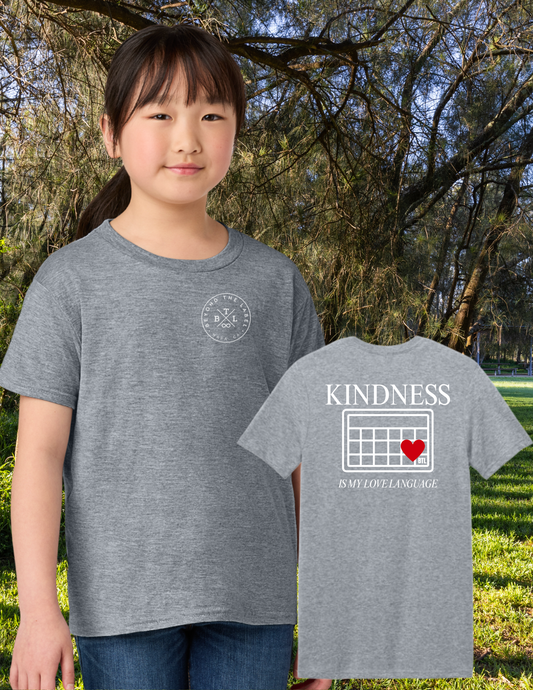 Kindness Love Language Youth Tee