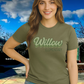 Willow Elementary Retro Ladies Tee