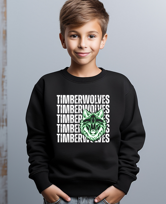 Youth Timberwolves Crewneck