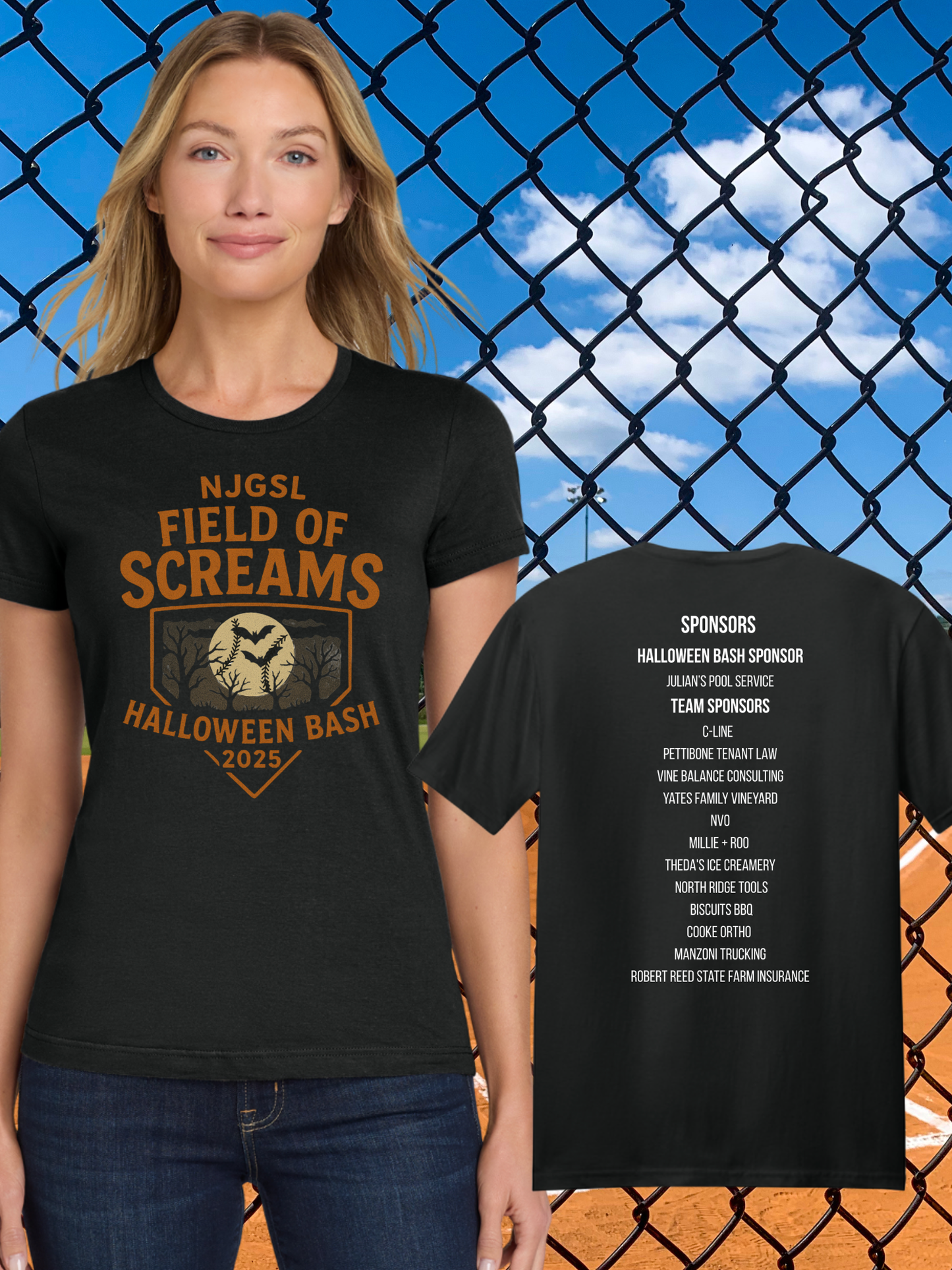 NJGSL 2025 Halloween Bash Tee