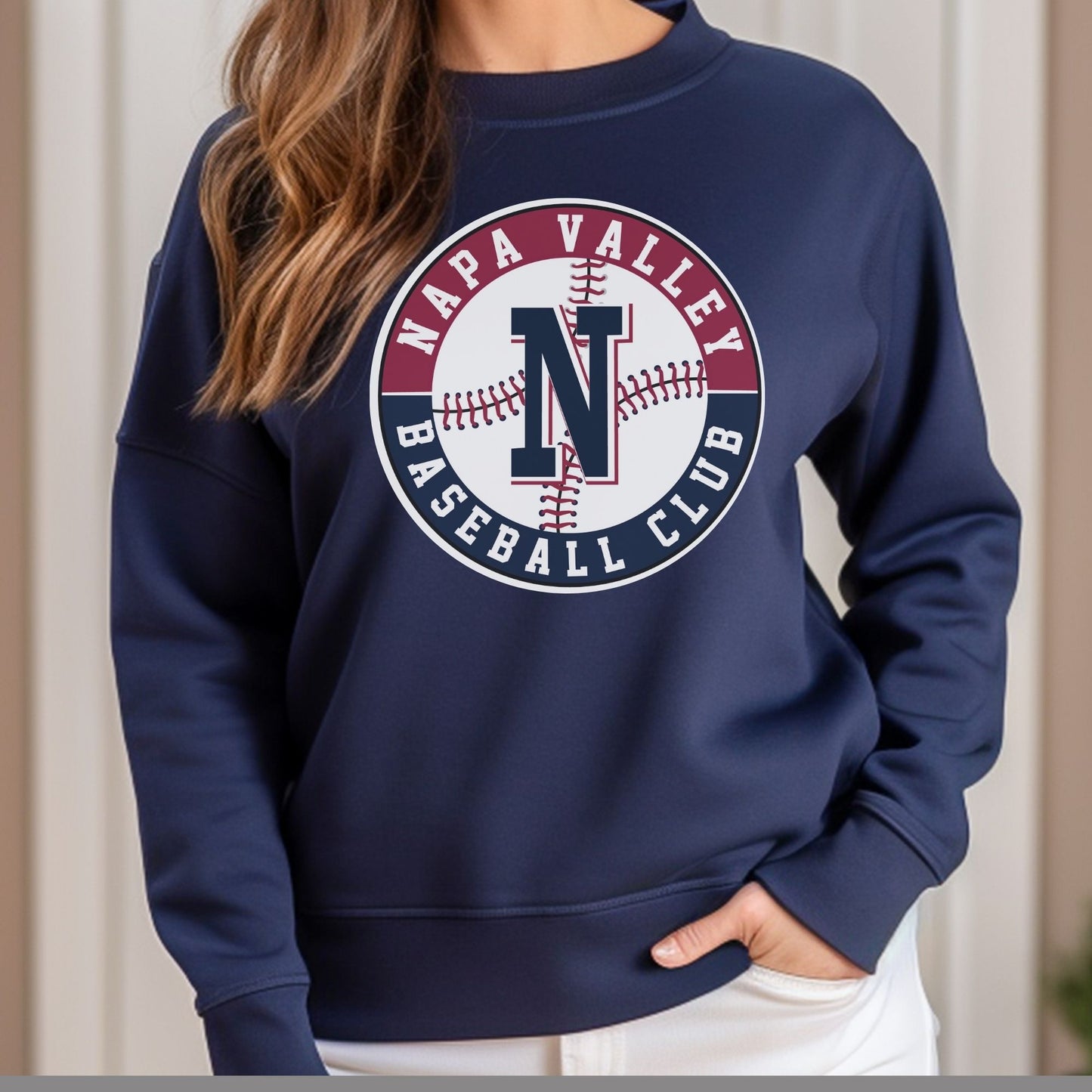 NVBC Unisex Crewneck Pullover Sweatshirt