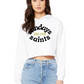 Sundays Are For Saints Cropped Hoodie