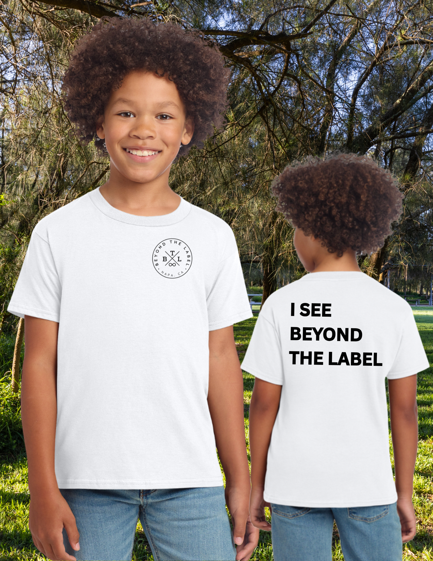 I See Beyond The Label Youth Tee