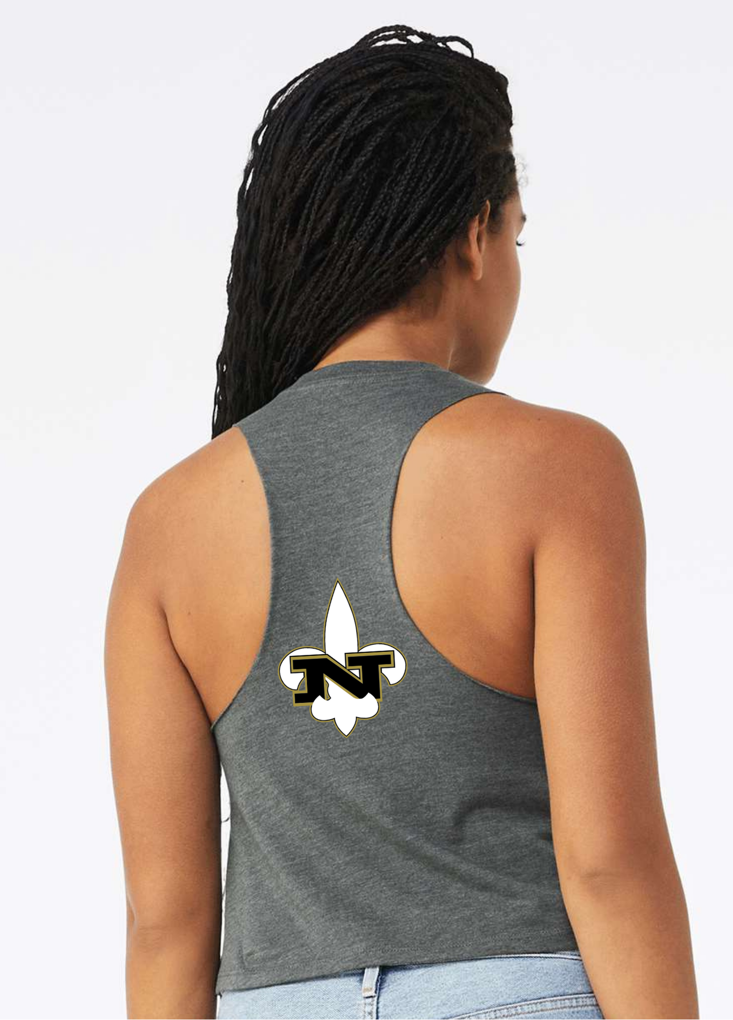 Sundays are for Saints Cropped Tank