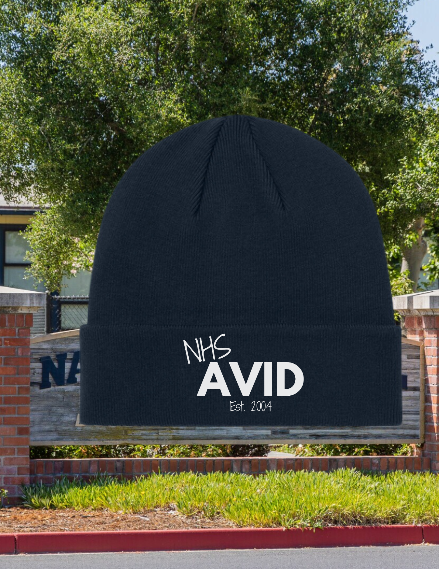 NHS Avid Freehand Beanie