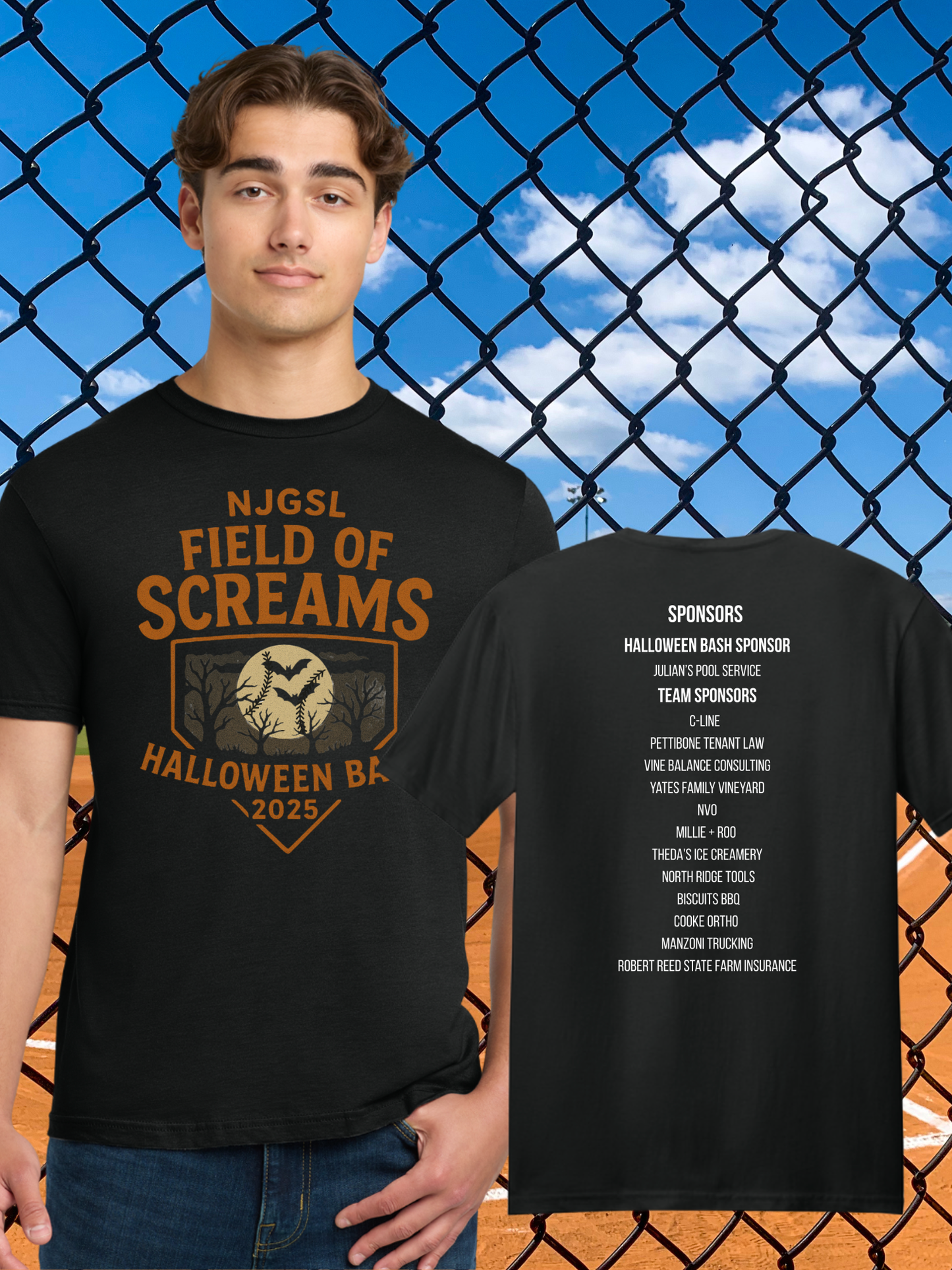 NJGSL 2025 Halloween Bash Tee