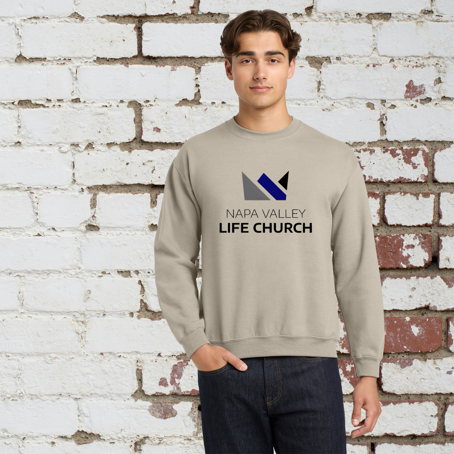 Napa Valley Life Church Crewneck Unisex Pullover