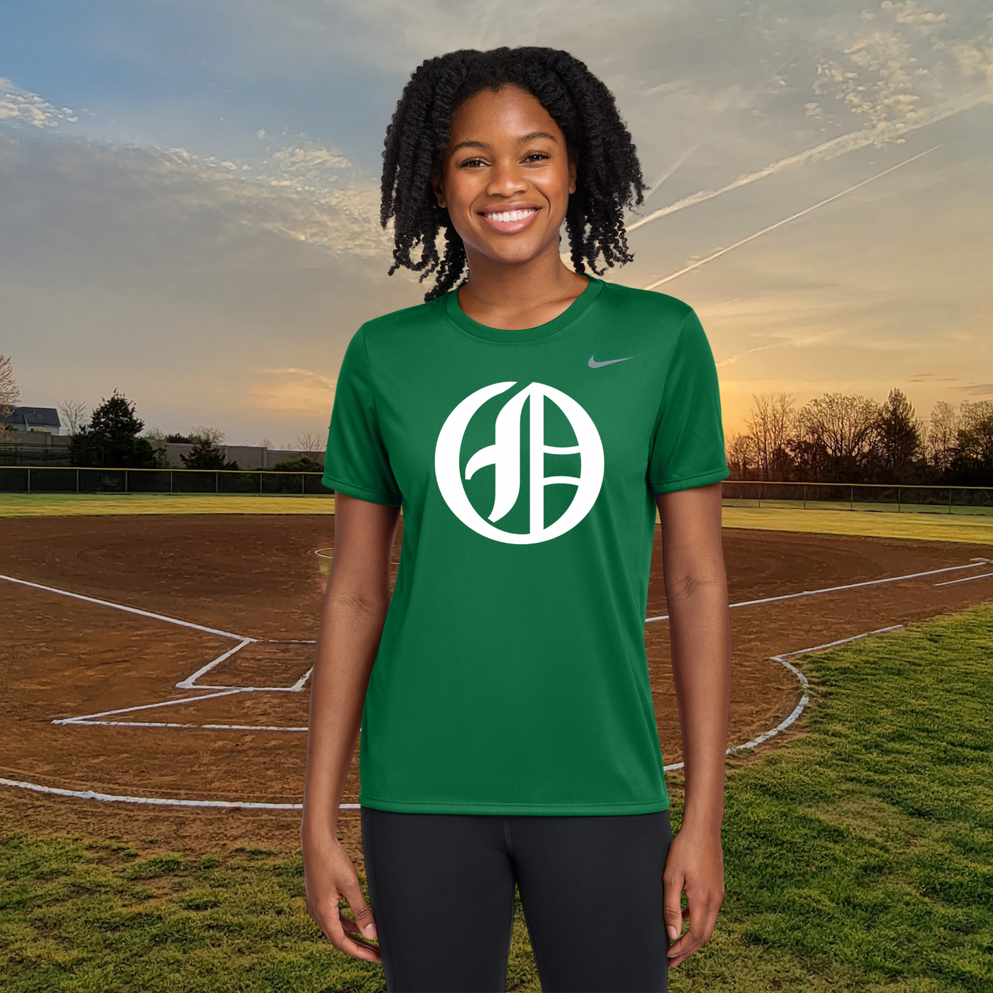 GA Logo Nike Ladies rLegend Tee