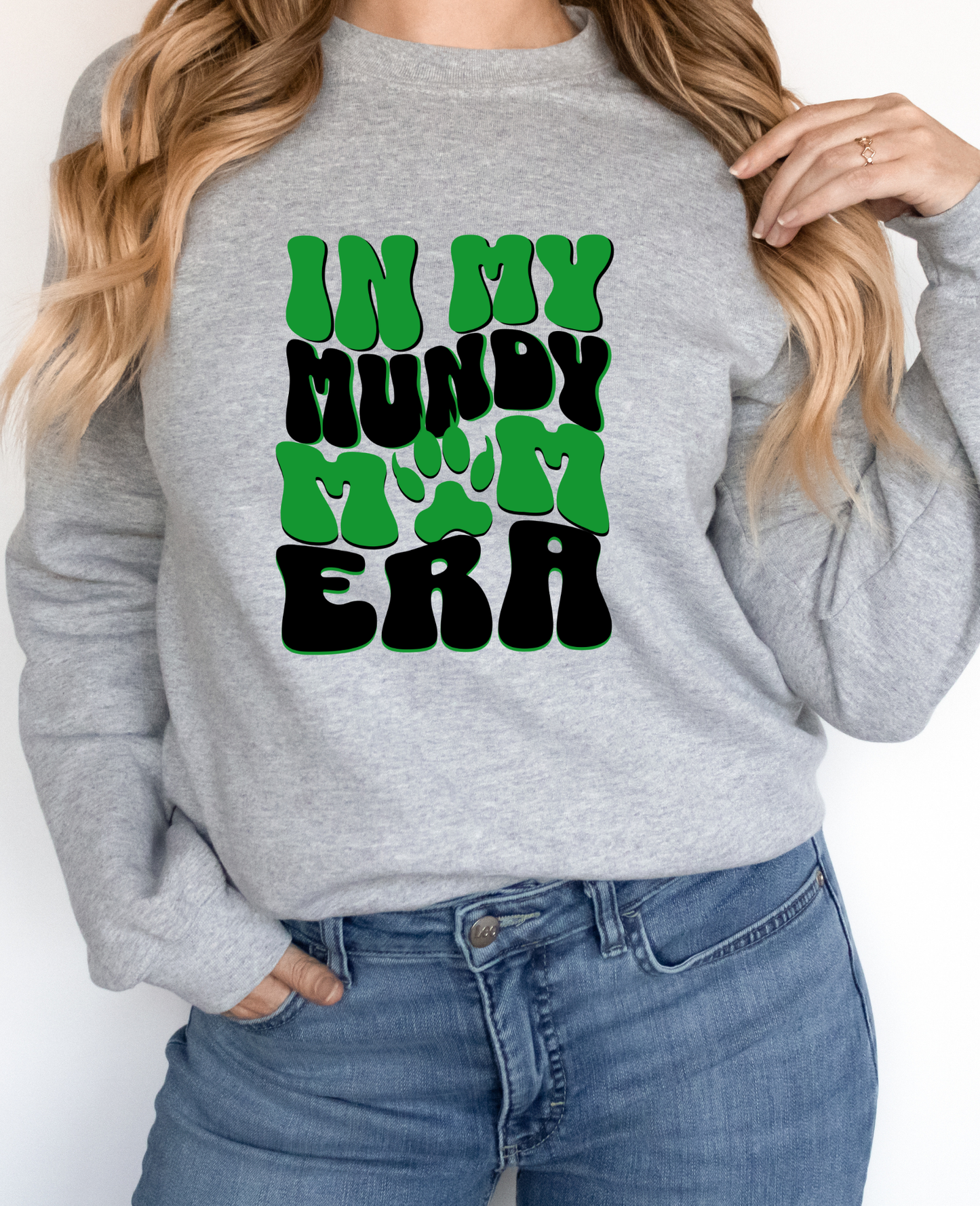 In My Mundy Mom Era Crewneck Pullover