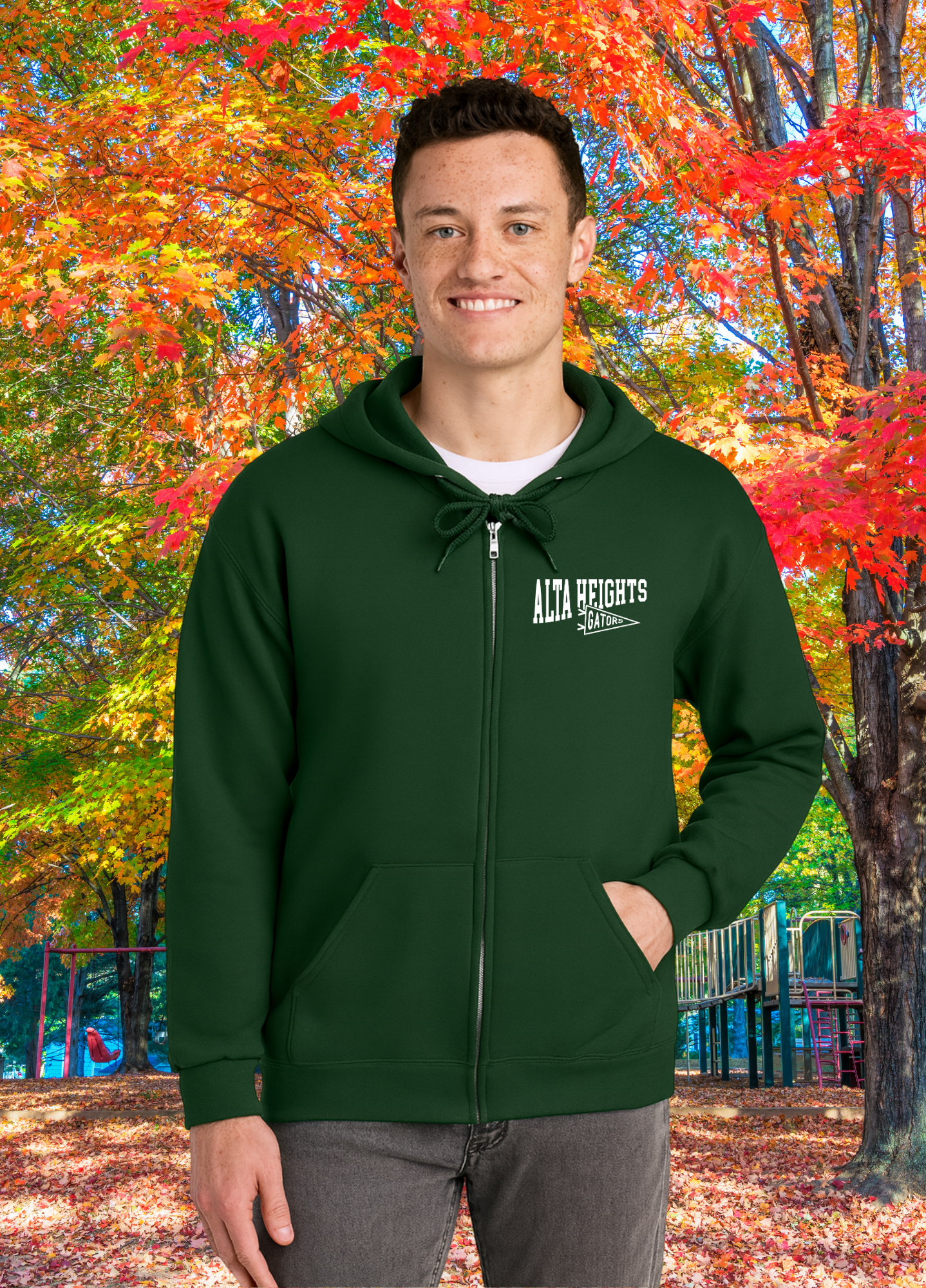 Alta Heights Adult Full Zip Hoodie