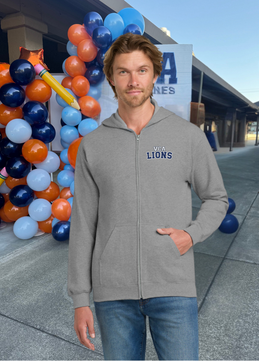 Unisex VCA Lions Full Zip Hoodie