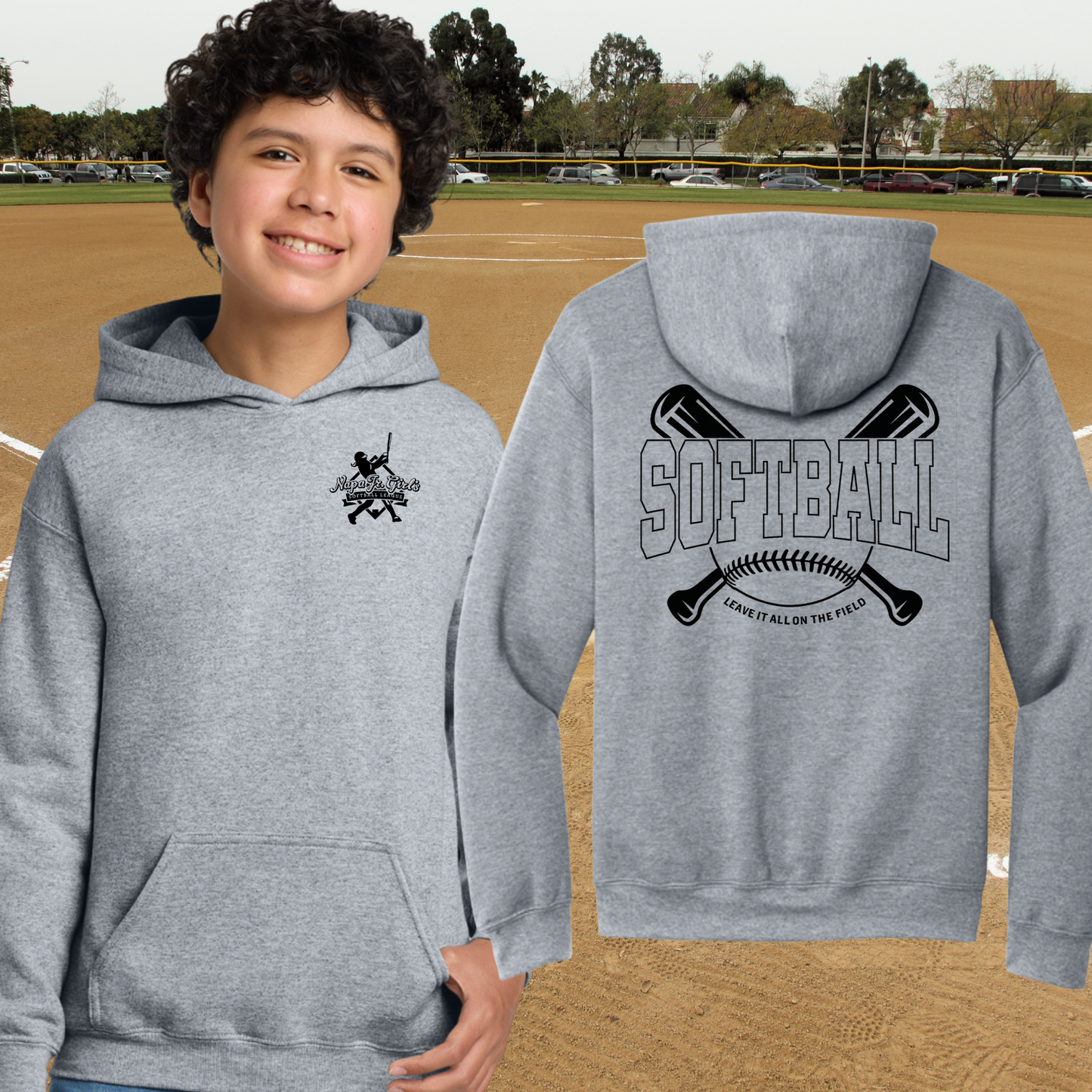 Leave It All On The Field 2026 Youth Hoodie