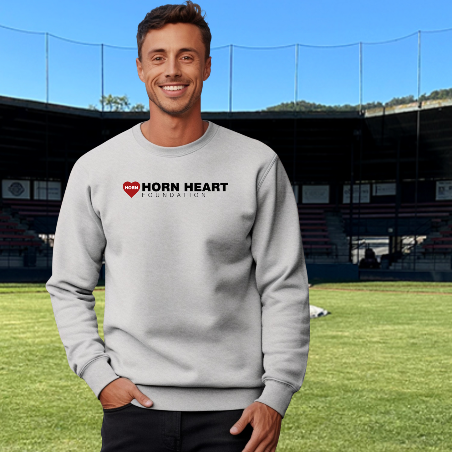Horn Heart Foundation Crewneck Pullover