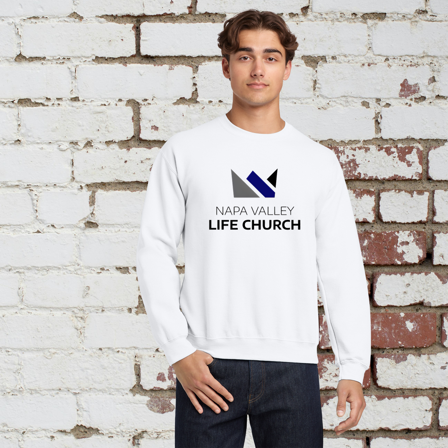 Napa Valley Life Church Crewneck Unisex Pullover