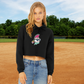 Wild Things Ladies Crop Hoodie