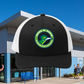 Snow Road Runner Trucker Hat