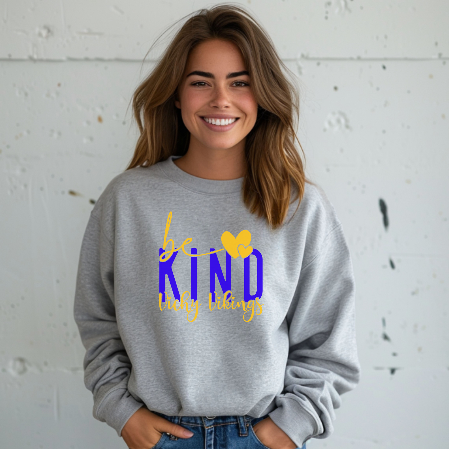 Adult Be Kind Crewneck Sweatshirt