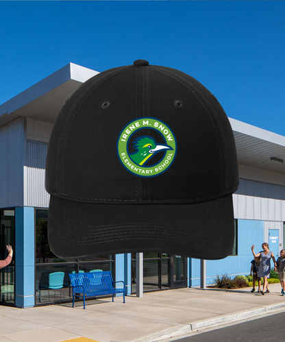 Snow Road Runner Dad Hat