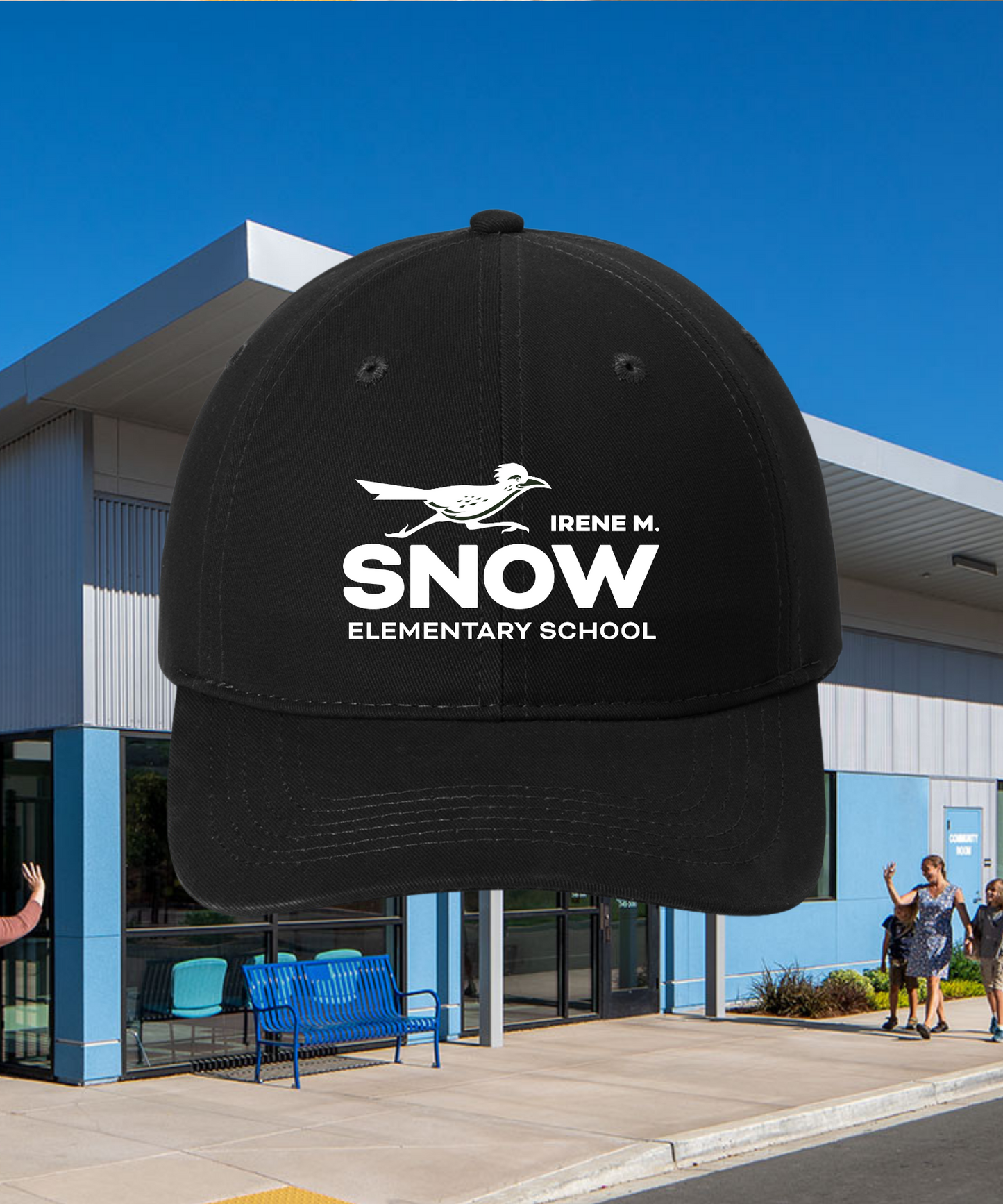 Snow Single Color Dad Hat