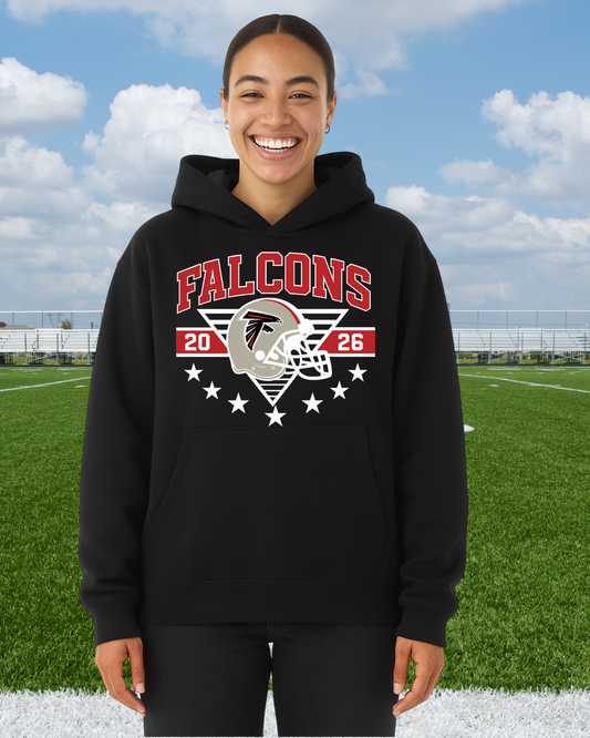 Fairfield Falcons Stars Unisex Hoodie