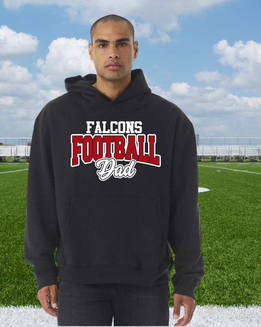 Fairfield Falcons Football Dad Unisex Hoodie