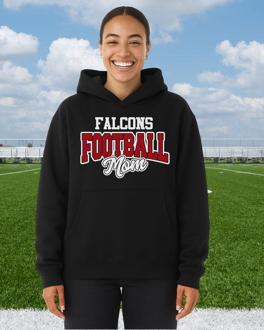 Fairfield Falcons Football Mom Unisex Hoodie